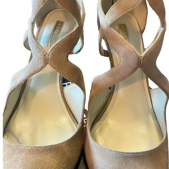 Elegant Strappy Heels in Nude - Picture 3 of 6